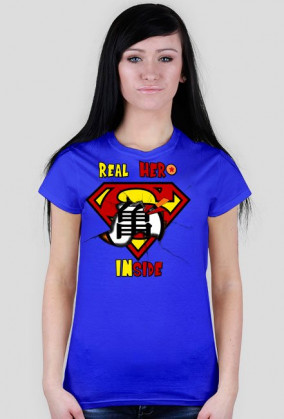 Koszulka damska Real Hero Inside