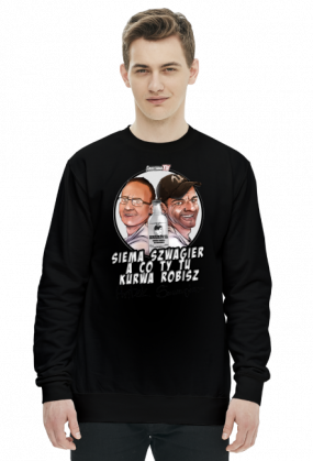 Bluza siema z podpisami