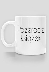 Pożeracz książek kubek