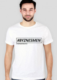 Koszulka męska #BYZNESMEN