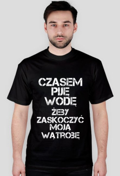MELO PL - Koszulka PIJĘ WODĘ