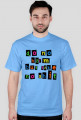Do No Harm But Take No Shit - duża kolorowa koszulka t-shirt