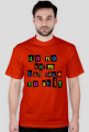 Do No Harm But Take No Shit - duża kolorowa koszulka t-shirt
