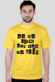 Do No Harm But Take No Shit - duża kolorowa koszulka t-shirt