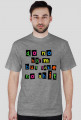 Do No Harm But Take No Shit - duża kolorowa koszulka t-shirt