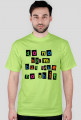 Do No Harm But Take No Shit - duża kolorowa koszulka t-shirt