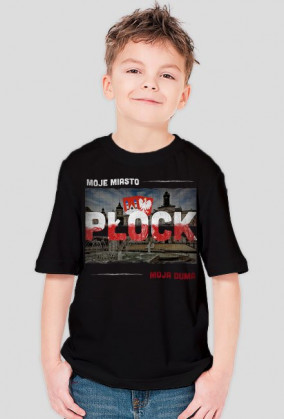 Koszulka dziecięca Płock - Moje Miasto Moja Duma