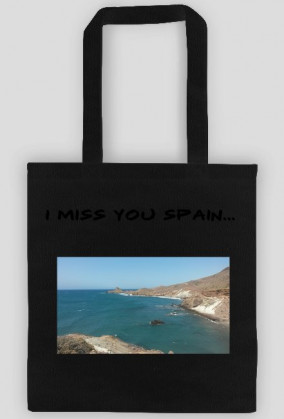 Torba bawełniana I miss you Spain