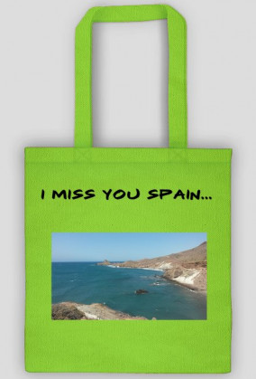 Torba bawełniana I miss you Spain