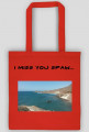 Torba bawełniana I miss you Spain