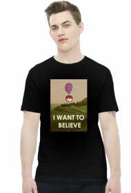 Polandball I want to believe Koszulka