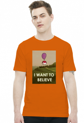 Polandball I want to believe Koszulka