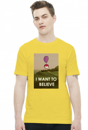 Polandball I want to believe Koszulka