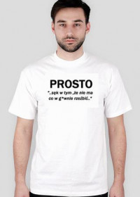 koszulka PROSTO (nie label)