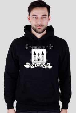 Bluza z kapturem Wielka Płyta Płock - dzielnice 2