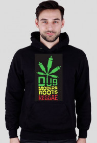 Bluza Dub,modern roots,reggae - czarna