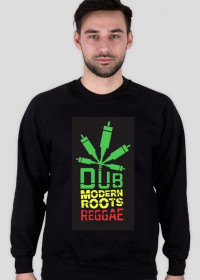 Bluza Dub,modern roots,reggae - czarna