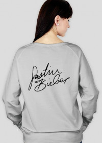 Justin Bieber autograf bluza