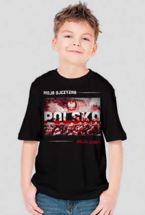 Koszulka dziecięca Polska - Moja Ojczyzna Moja Duma