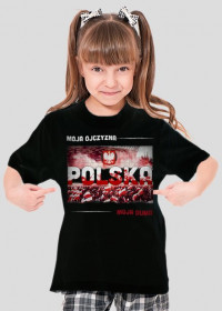 Koszulka dziewczęca Polska - Moja Ojczyzna Moja Duma