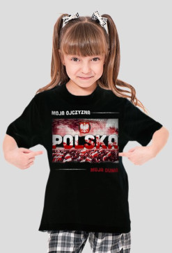 Koszulka dziewczęca Polska - Moja Ojczyzna Moja Duma