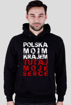 Bluza z kapturem Polska Moim Krajem