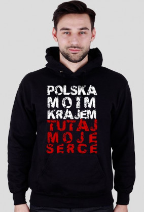 Bluza z kapturem Polska Moim Krajem