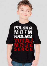 Koszulka dziecięca Polska Moim Krajem