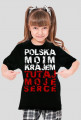 Koszulka dziewczęca Polska Moim Krajem