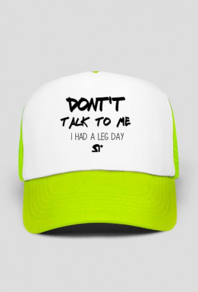 LEG DAY - CZAPKA TRUCKERKA
