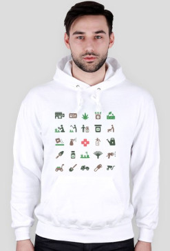 MELO PL - Bluza kangoo MEDICAL WEED