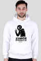 ZIMOWA bluza z kapturem (biała lub szara)