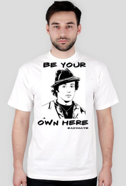 Męska koszulka "be your own here" Rocy Balboa-EasyMate