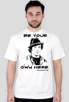 Męska koszulka "be your own here" Rocy Balboa-EasyMate