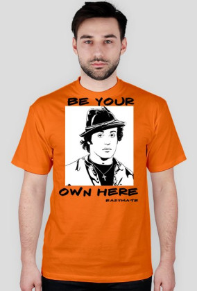 Męska koszulka "be your own here" Rocy Balboa-EasyMate