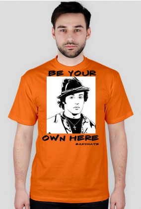Męska koszulka "be your own here" Rocy Balboa-EasyMate