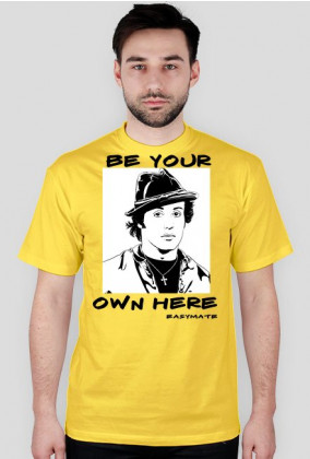 Męska koszulka "be your own here" Rocy Balboa-EasyMate