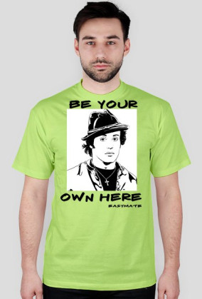Męska koszulka "be your own here" Rocy Balboa-EasyMate