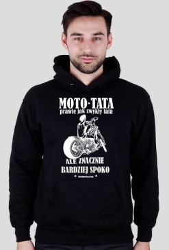 BLUZA moto tata (czarna)