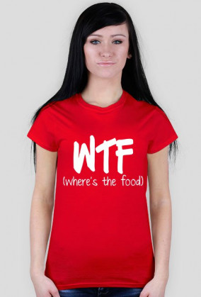 Koszulka WTF where's the food 9 kolorów