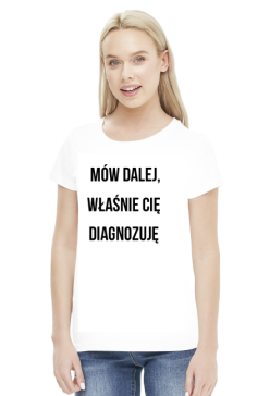 DIAGNOZA - koszulka damska