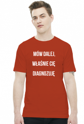 DIAGNOZA - koszulka męska