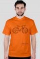 texted bike shirt