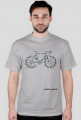 texted bike shirt