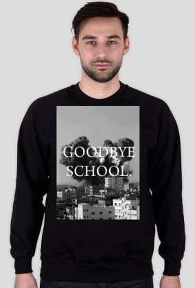 Bluza GOODBYE SCHOOL czarna