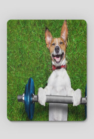 Podkładka pod mysz pies siłacz