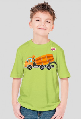 Betoniarka - koszulka dla dzieci