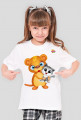 Tishi z kotkiem - koszulka dla dzieci