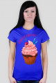 T-shirt Damski - Zajebista babeczka