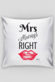 Poszewka na Jaśka - Mrs Always Right